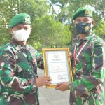 Gelar Tradisi Pindah Satuan, Yonif 725/Woroagi Lepas Prajurit Terbaik
