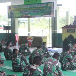 Tingkatkan Keimanan dan Ketaqwaan, Yonif 725/Woroagi Gelar Peringatan Isra Mi’raj