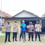 Dengan Sepeda Santai, Kapolres Sinjai Cek Pelaksanaan Tugas Dua Polsek Jajaran.