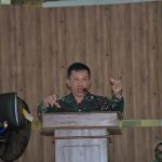 Arahan Pangdam Hasanuddin Pada Personel Rindam Agar Bijak Bermedsos