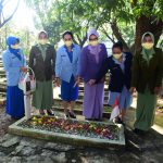 Peringati HUT ke-57 Dharma Pertiwi, Persit, Jalasenastri dan PIA Ardhya Garini Gelar Ziarah