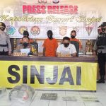 Kapolres Sinjai Pimpin Press Release Pengungkapan Kasus Curanmor