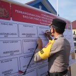 Kapolres Pasangkayu Pimpin Pencanangan Pembangunan ZI Menuju WBK di Lapangan Apel Corona Polres Pasangkayu
