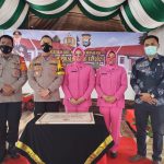 Kapolres Enrekang Letak Batu Pertama Pembangunan Asrama Polsek Curio