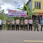 Kapolres Enrekang Lakukan Pengecekan Kesiapan Pos Penyekatan Di Kecamatan Alla
