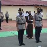 Kapolres Pasangkayu Pimpin Sertijab Kaposek Baras.