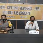 Polres Pasangkayu Putar 276 Kendaraan  Selama Pelaksanaan Ops Ketupat Siamasei 2021,Ini Penjelasannya.