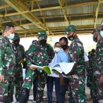 Tim Mabesad Pastikan Pembangunan Kodim Bombana
