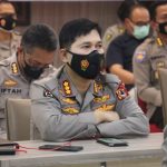 Kapolda Sulsel, PJU Polda Sulsel dan Para Kapolres Jajaran Ikuti Launching Layanan Polri 110, Berikan Kemudahan Pelayanan Polri kepada Masyarakat