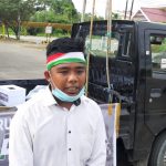 Polres Pasangkayu Laksanakan Pengamanan Seruan Aksi Bela Palestina Di Bundaran Smart