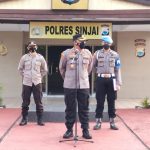 Pimpin Apel Jam Pimpinan, Kapolres Sinjai Ingatkan Protokol Kesehatan.