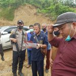 Kawal Proses Sengketa Tanah, Personil Polsek Enrekang Lakukan Pengamanan Agar Pelaksanaan Peninjauan Lokasi Berjalan Aman