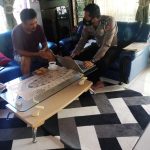 PERCEPAT PROGRES PENANGANAN KASUS LAKA LANTAS, PENYIDIK LAKA SAT LANTAS POLRES GOWA DATANGI RUMAH SAKSI