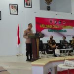 Inisiasi Apel Siaga Covid 19 Gabungan, Kapolres Enrekang Tekankan Proaktif & Sinergi penanganan Covid