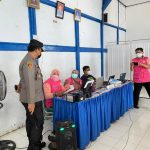 Kapolres Sinjai Pantau Langsung Pelaksanaan Vaksinasi Tenaga Pendidik Tingkat SMA Sederajat