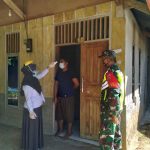 Cegah Penyebaran Covid-19, Babinsa Gencarkan Sosialisasi PPKM Mikro Di Wilayah Binaan