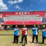 Kapolres Sinjai Ikuti Kejuaraan Menembak Kapolda Sulsel CUP IX Dalam Rangka Hari Bhayangkara Ke-75.