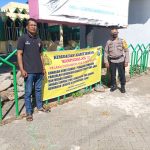 Tekan Angka Kejahatan, Polsek Tamalanrea Pasang Spanduk Imbauan Kamtibmas