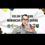 Kapolres Enrekang Didaulat Memberi Materi Dalam Kuliah Tamu dan Wawancara Riset Daring di Universitas DR.Soetomo