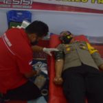 Menyambut Hari Bhayangkara Ke 75, Polres Pasangkayu Gelar Donor Darah Di Aula Wirasatya 96.