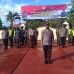 Bakti Sosial Serentak Polres Sinjai Dalam Rangka Hari Bhayangkara Ke-75 Salurkan Bantuan 250 Paket Sembako.