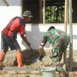 Keterbatasan Dalam Berbicara Tak Membuat Seorang Vely Minder,Untuk Motivasi Anggota satgas TMMD bekerja