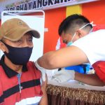 Kapolres & Forkopimda Mengecek Pelaksanaan Vaksinasi Dalam Rangka Hari Bhayangkara ke 75