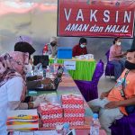 Jelang Hari Bhayangkara Ke 75, Warga Kabupaten Pasangkayu Serbu Vaksinasi Massal Diangka 1942.