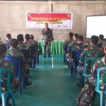 Gelar Pembekalan di Koramil Model, Dandim 1417/Kendari Berikan Atensi dan Motivasi Kepada Anggota Baru