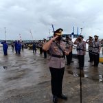 Polres Sinjai Gelar Tabur Bunga Didermaga Pelabuhan Larea-Rea Dalam Rangka Peringati Hari Bhayangkara Ke- 75.