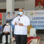 Gubernur Lepas Bantuan Beras PPKM Sultra