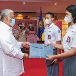 Gubernur Lepas Anggota Paskibraka Nasional Utusan Sultra