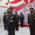 Kapolres Sinjai Bersama Forkopimda Ikuti Upacara Hari Bhayangkara Ke-75 Secara Virtual