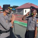 Kapolres Pasangkayu Pimpin Upacara Kenaikan Pangkat 29 Personilnya.