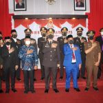 Kapolres Bersama Forkopimda Enrekang Hadiri Upacara Hari Bhayangkara Ke 75 Secara Virtual