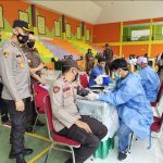 Peringati HBA ke-61 Dan IAD Ke-XXI, Polres Enrekang Ikut Bhakti Sosial Donor Darah