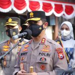 Kapolda Sulsel Tinjau Vaksinasi Drive Thru di Gerai Vaksin Presisi Polres Pelabuhan Makassar