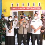 Gerai Vaksinasi Presisi Desa Lekopancing, Tanralili Maros, Ditinjau Kapolda Sulsel