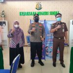 Kapolres Sinjai Tinjau Vaksinasi di Kantor Kejaksaan Negeri Sinjai