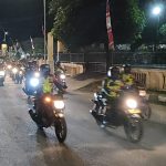 Sinergitas Polres Sinjai Bersama Instansi Terkait Gelar Patroli Skala Besar Antisipasi Gangguan Kamtibmas di Malam Takbiran.