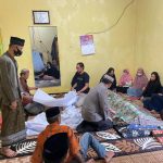 Turut Berduka Cita, Kapolres Sinjai Melayat Kerumah Anggota Yang Orang Tuanya Meninggal Dunia.