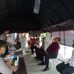 Antisipasi Covid-19, Personel Polres Enrekang Lakukan Test Swab Antigen