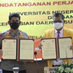 Wujudkan Hubungan Harmonis Dengan Kampus , Kapolda Sulsel Teken Perjanjian Kerja Sama Dengan Universitas Negeri Makassar