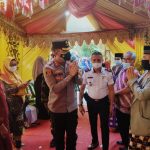 Kapolres Turun Langsung Cek Penerapan Prokes Resepsi Pernikahan Warga