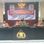 Tingkatkan Kemampuan Personel, Kapolres Sinjai Buka Pelatihan DVD Fungsi Binmas.