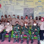 Pastikan Kesiapannya, Dandim 1417/Kdi Bersama Tim Gugus Tugas dari Mabes TNI Sambangi Posko PPKM