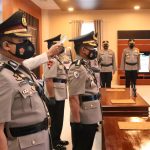 Kapolda Sulteng pimpin sertijab Irwasda dan tiga Kapolres