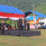 Antusias Warga tamanjeka Poso, ikuti upacara Hari Kemerdekaan RI ke 76