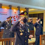 Kapolres Enrekang Mengikuti Upacara Detik-Detik Proklamasi Kemerdekaan Republik Indonesia Yang Ke-76 Secara Virtual