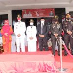 Kapolres Sinjai Hadiri Upacara Peringatan HUT Kemerdekaan RI Ke-76 Tahun 2021 Tingkat Kabupaten Sinjai.